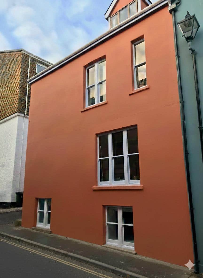 View of the flat from Church Street