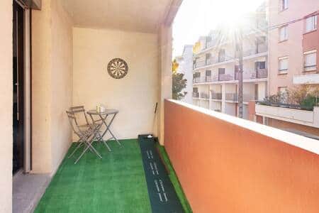 Balcon mini-sportif