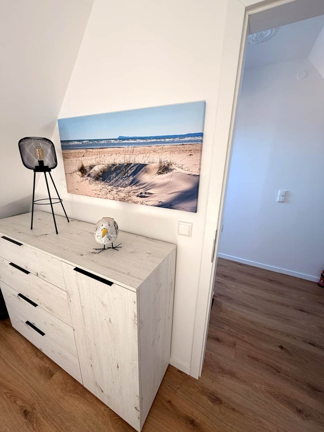 Entrance to the attic bedroom