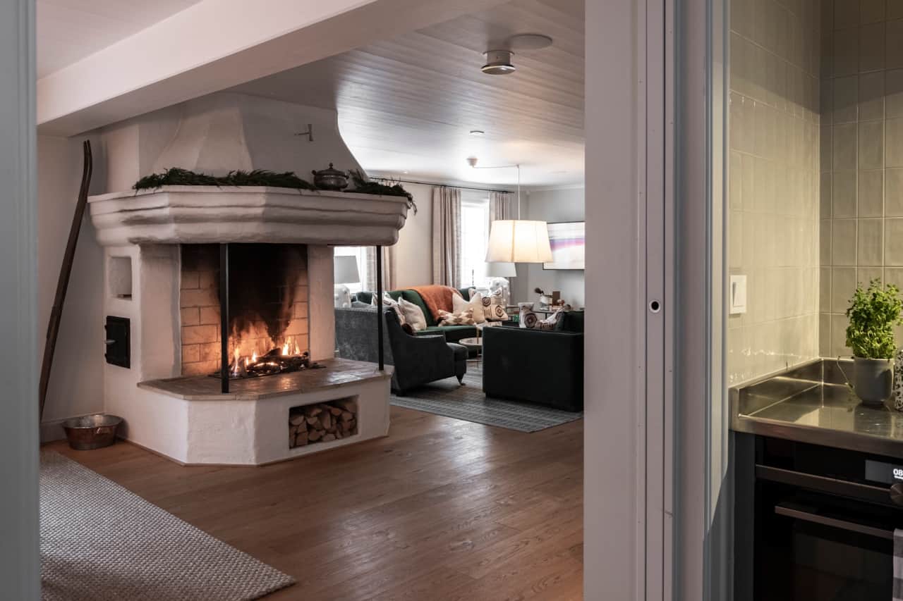 Amazing fire place 