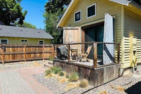 Front deck Front deck