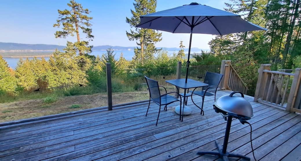 Your beautiful private ocean view deck.