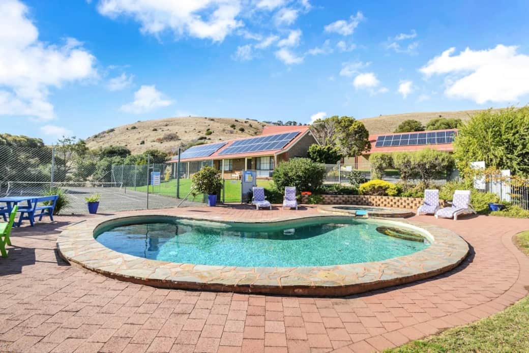 Shared Pool and Bbq area