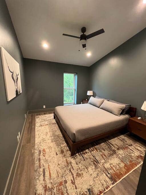 2nd Floor Bedroom with California King Bed & Closet