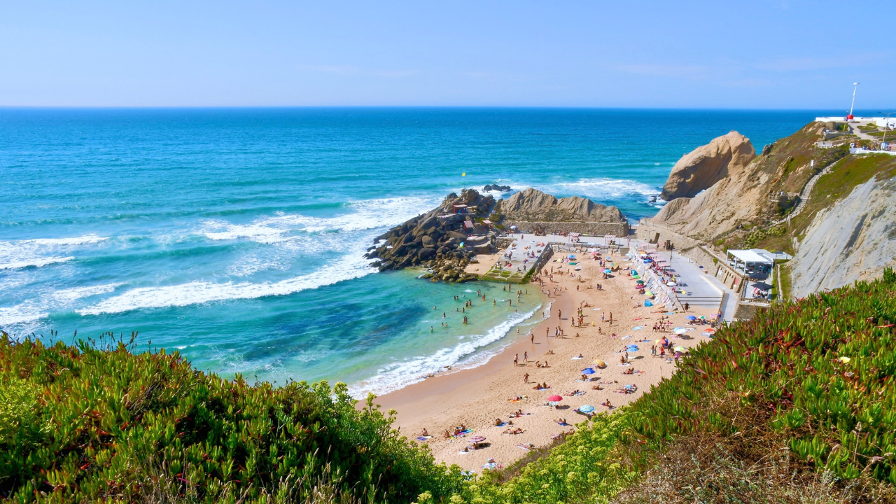 Praia Formosa em Santa Cruz