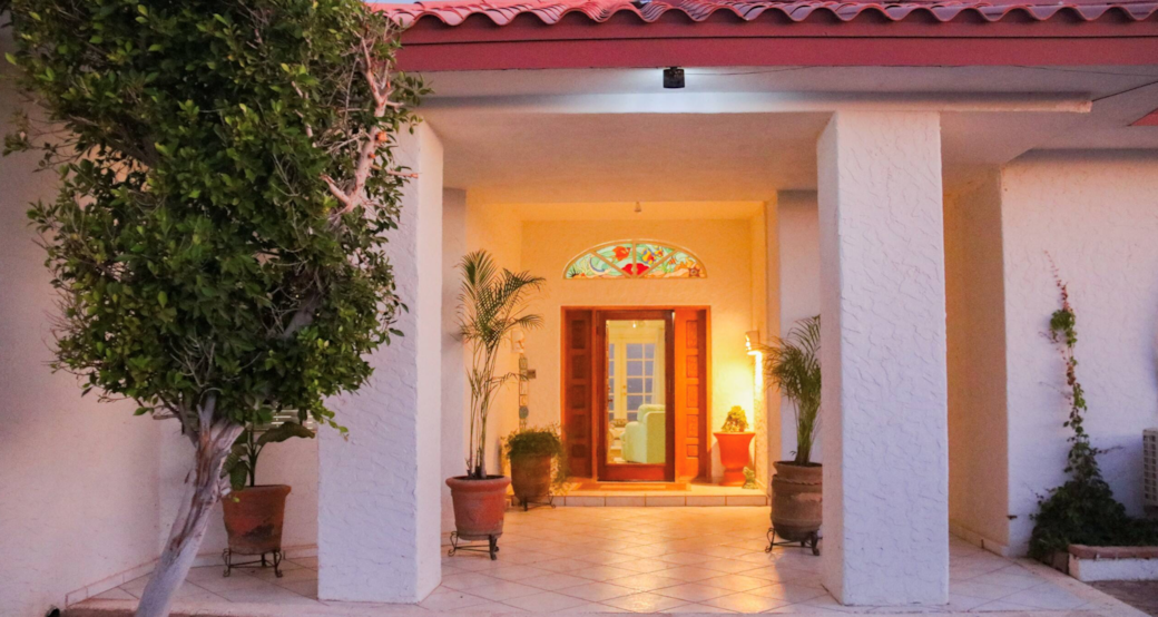 Front entrance