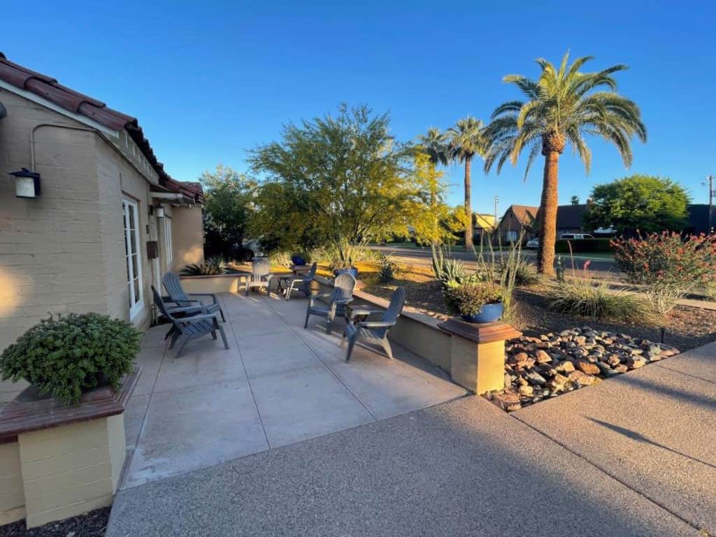 A perfect spot to view the sunset and to sit back and relax after a days adventures. A perfect spot to view the sunset and to sit back and relax after a days adventures.