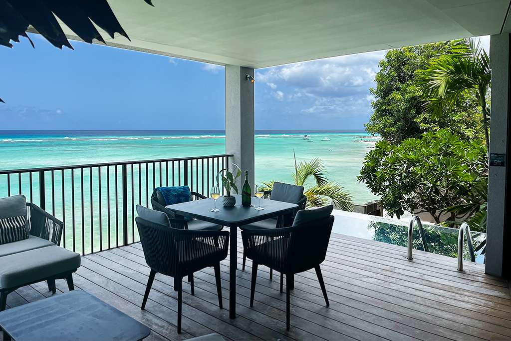 Balcony with Plunge Pool