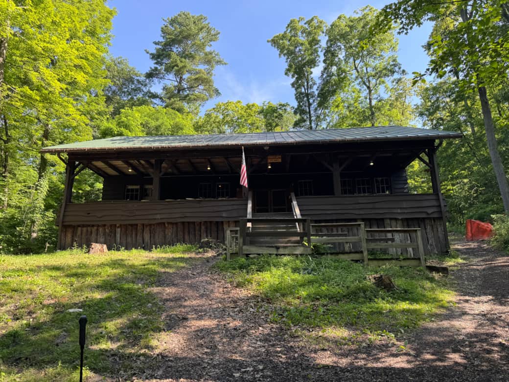 Front Of Lodge