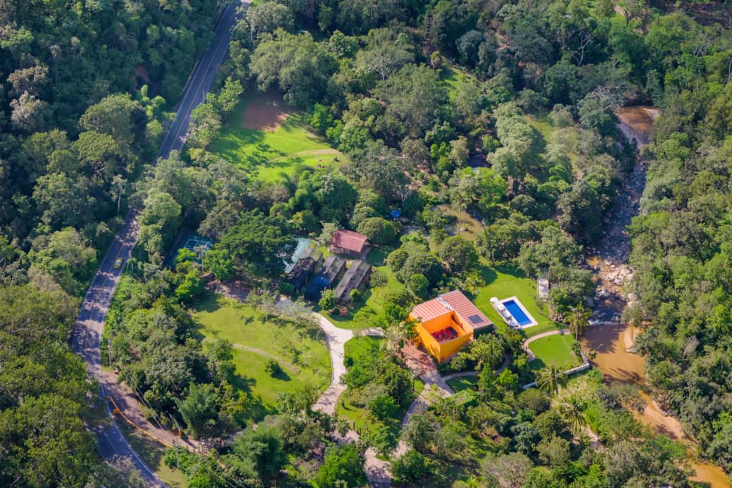 Villa setting