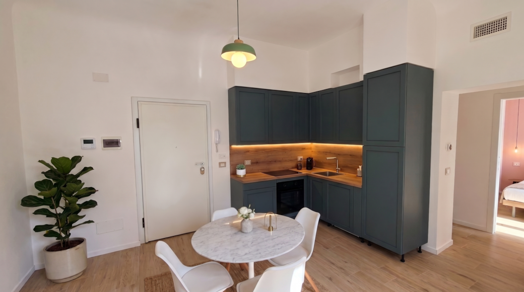Ausgestattete Küche, Apartment Stay Navigli in Mailand.