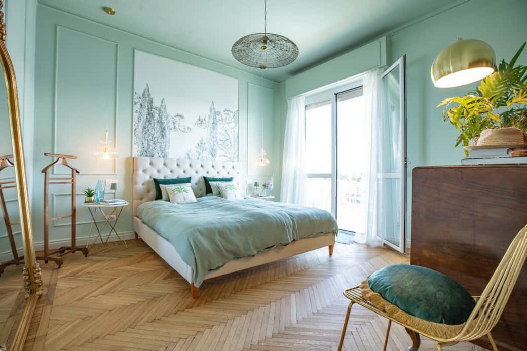 Zimmer 1: Masterbedroom, 1. Stock