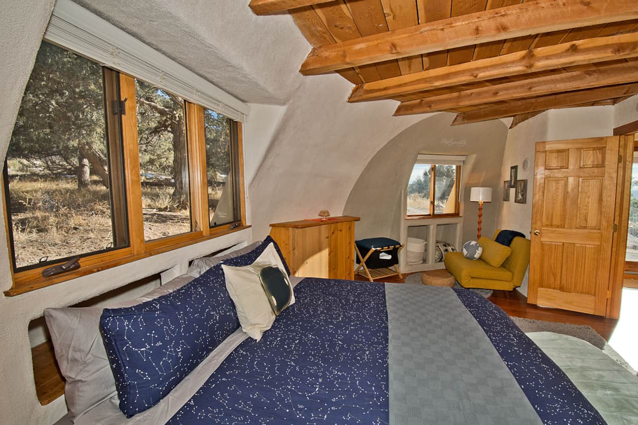 Master Bedroom with King Bed and Reading Nook