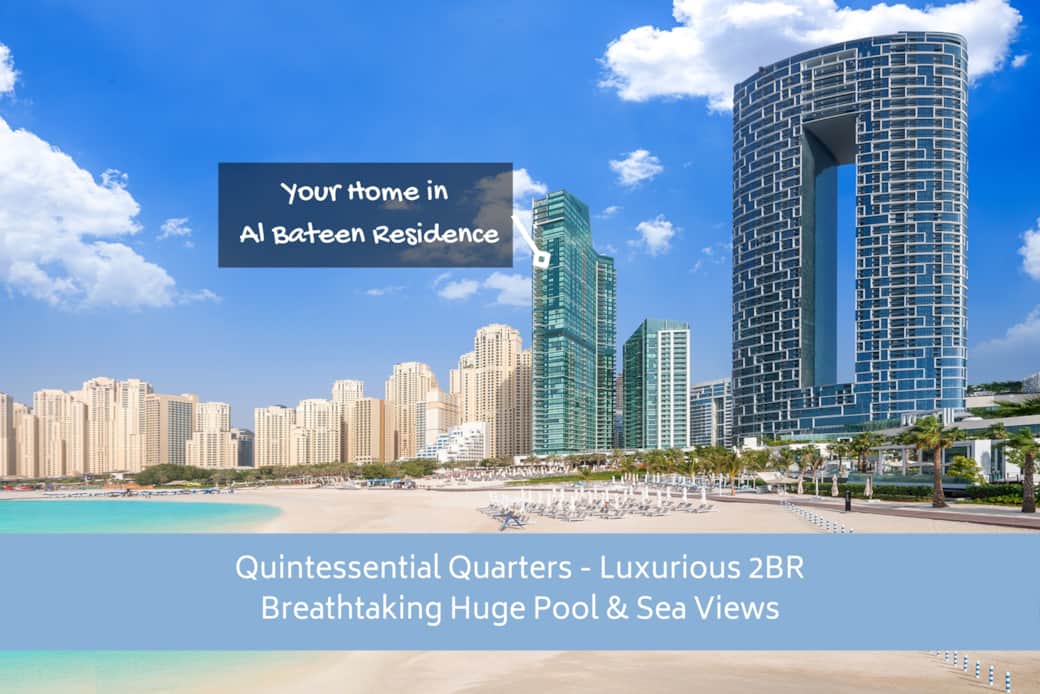 Quintessential Quarters - Luxurious 2BR Breathtaking Huge Pool & Sea Views Quintessential Quarters - Luxurious 2BR Breathtaking Huge Pool & Sea Views