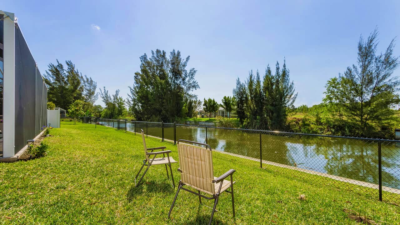 Sit by the canal