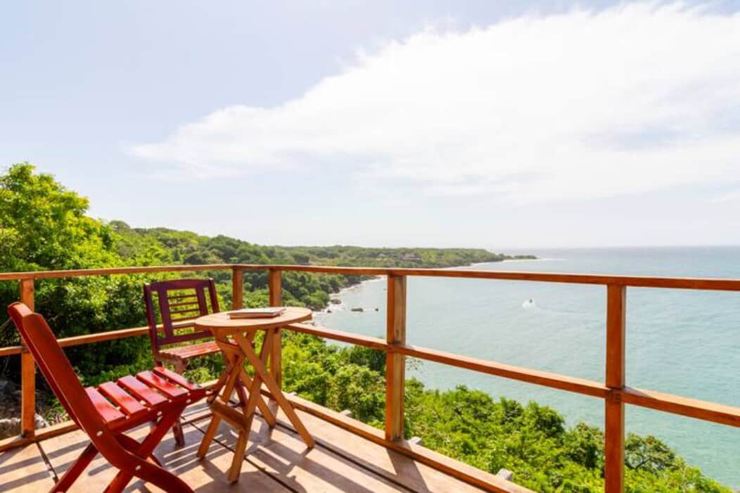 Vista desde el balcón