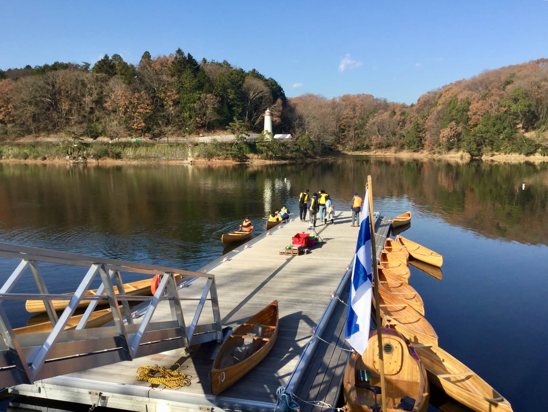 Metsä Moomin Valley Park lake