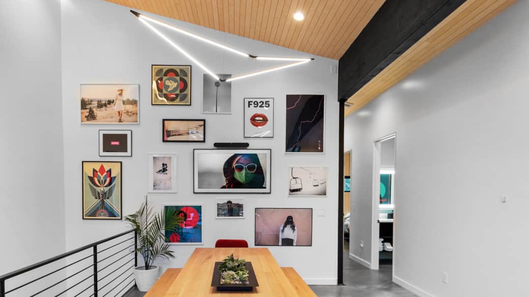 RAVN HAUS - Canopy - Dining Room Table Art Wall _ VRBO RAVN HAUS - Canopy - Dining Room Table Art Wall _ VRBO