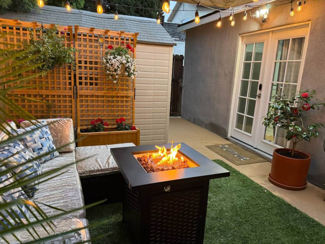 Private patio exclusively for this unit 