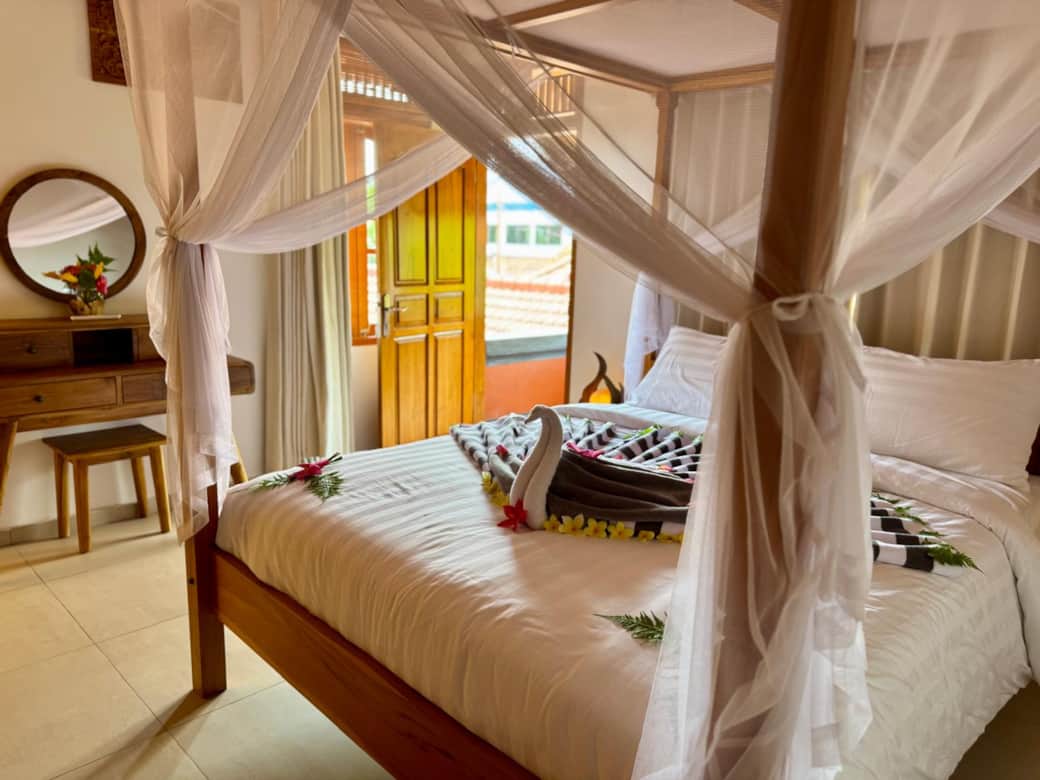 Bedroom 2 with private balcony