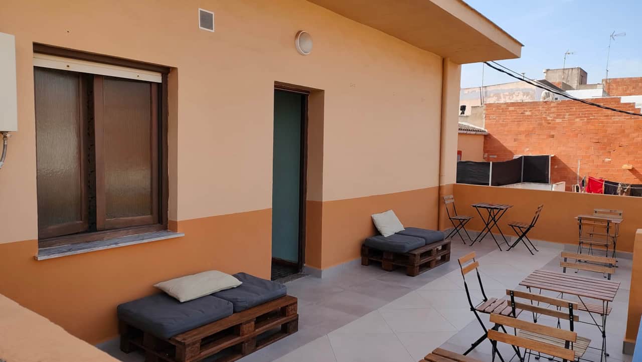 Terraza común 