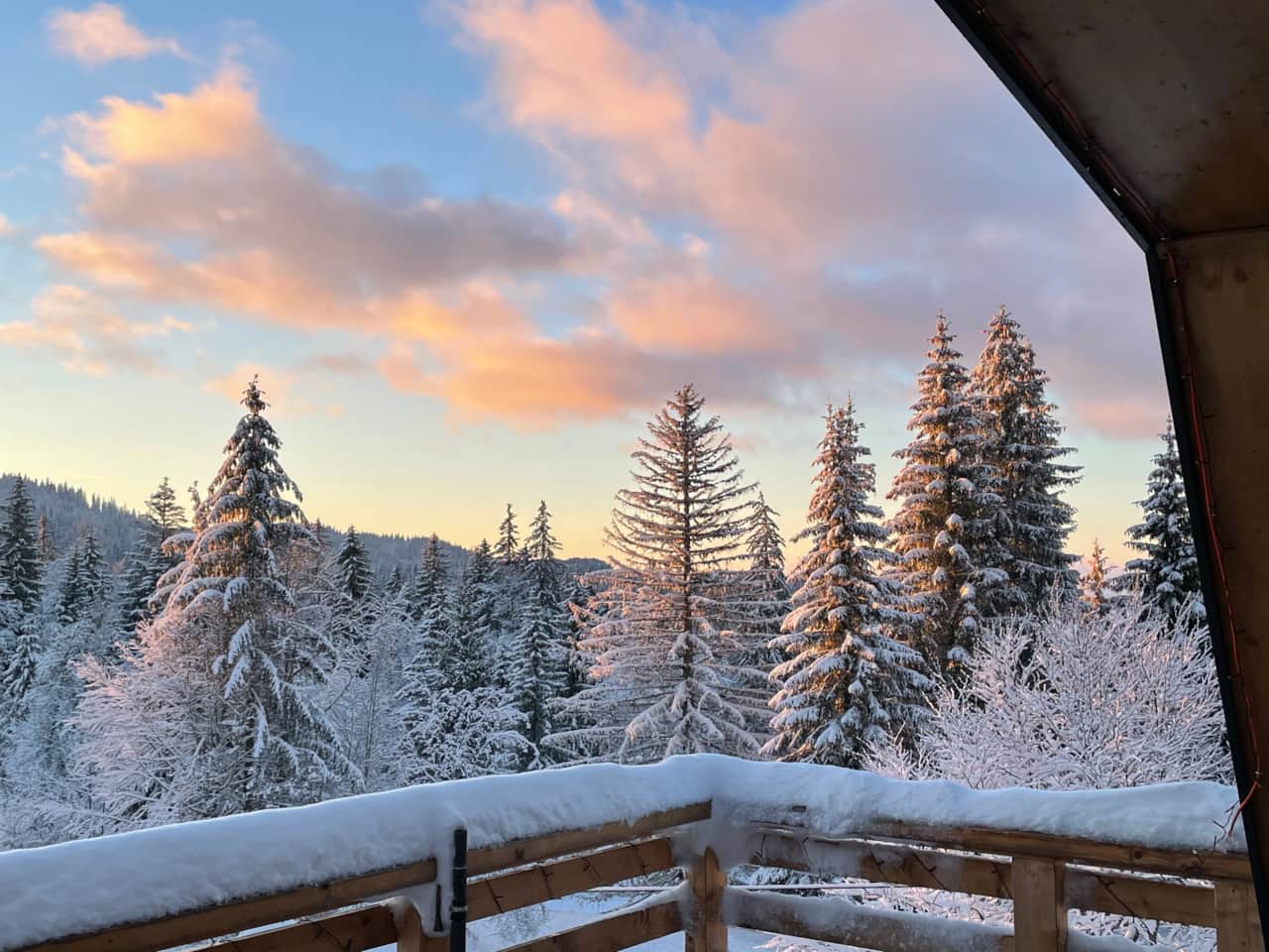 Couleurs d'hiver aux Rousses