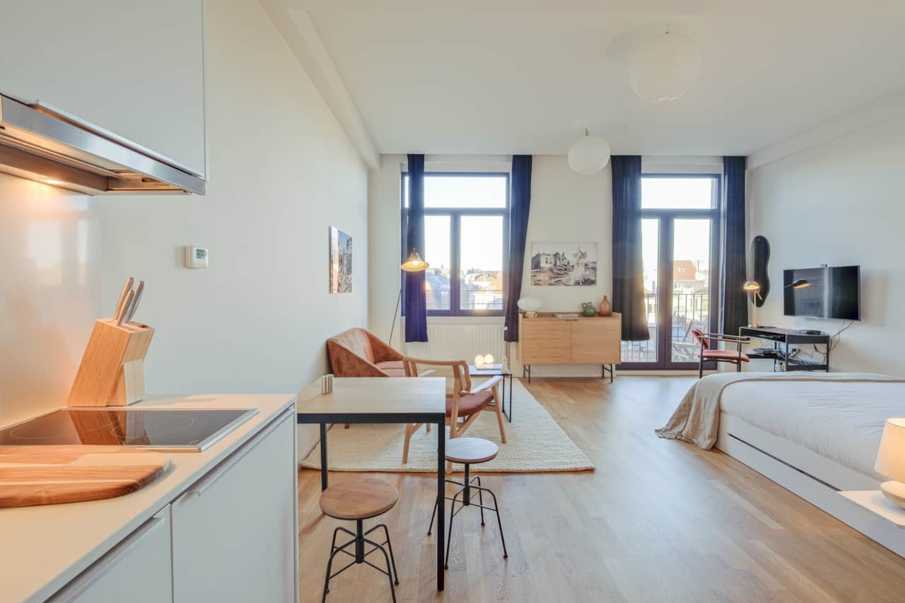 Living area / Kitchen