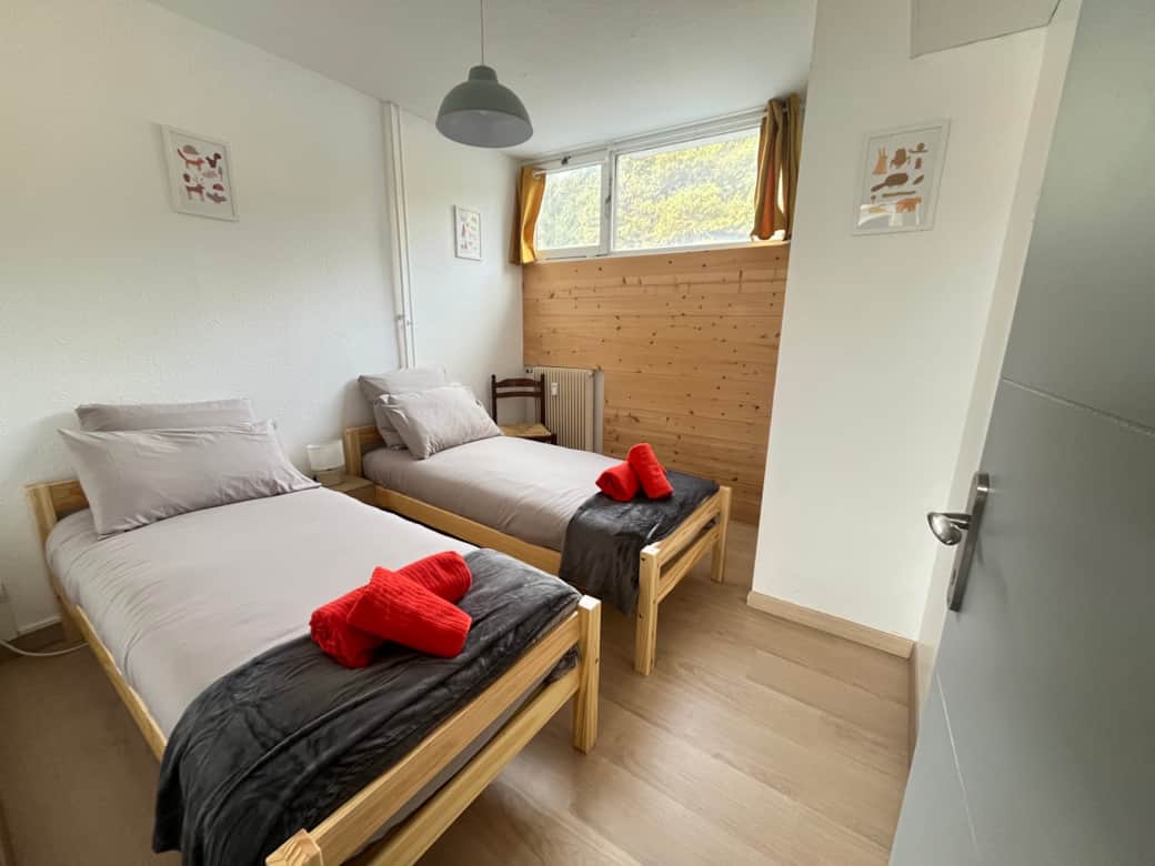 Chambre 2 lits simples 