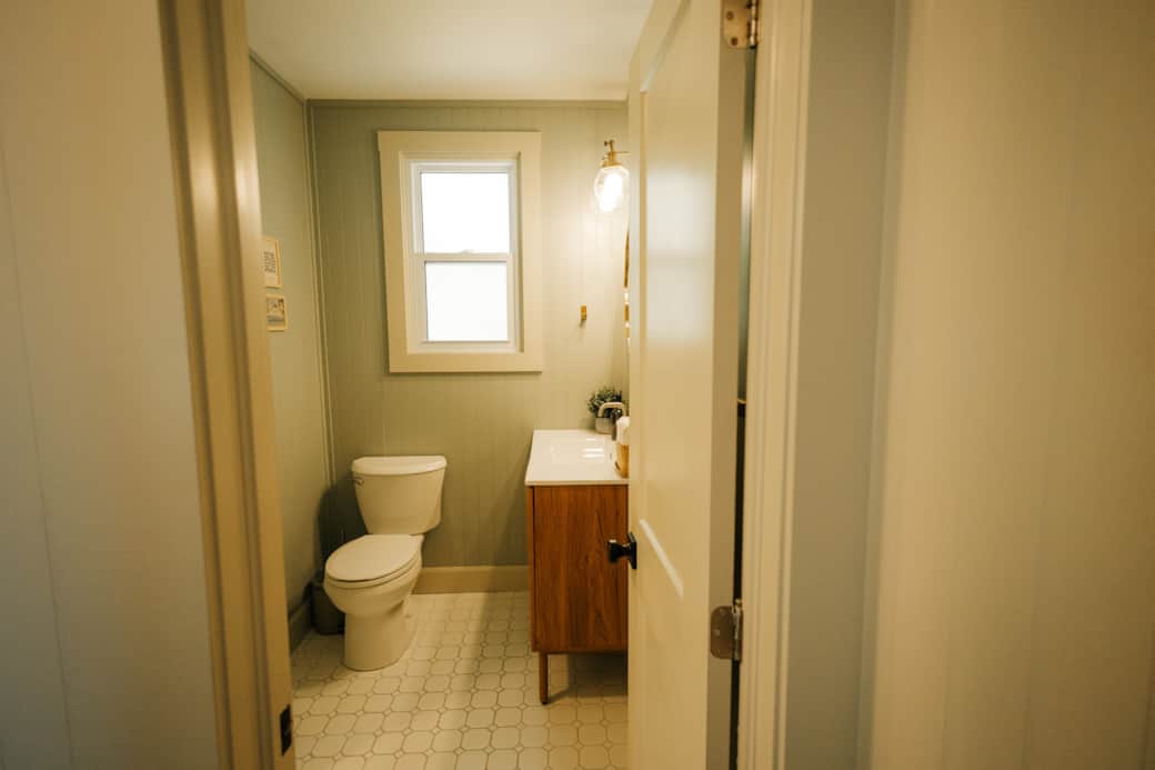 Full bathroom with shower 