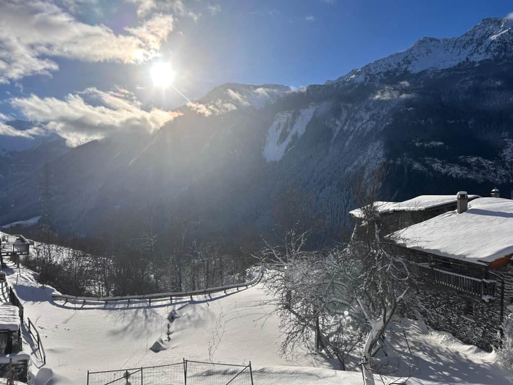 Vue depuis la cuisine 