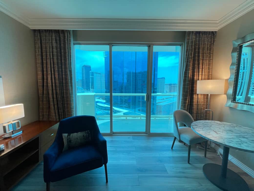 View from living area