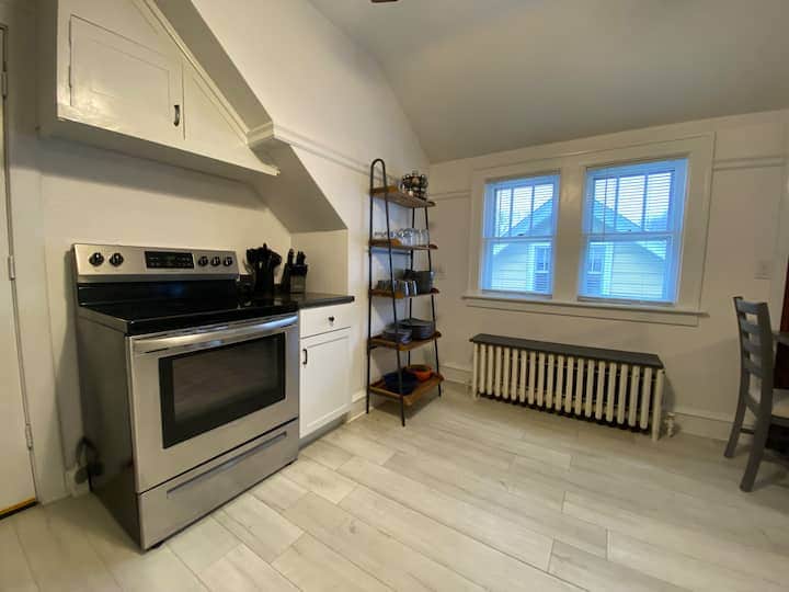 Bright lighting and an open layout make the space feel fresh and inviting.