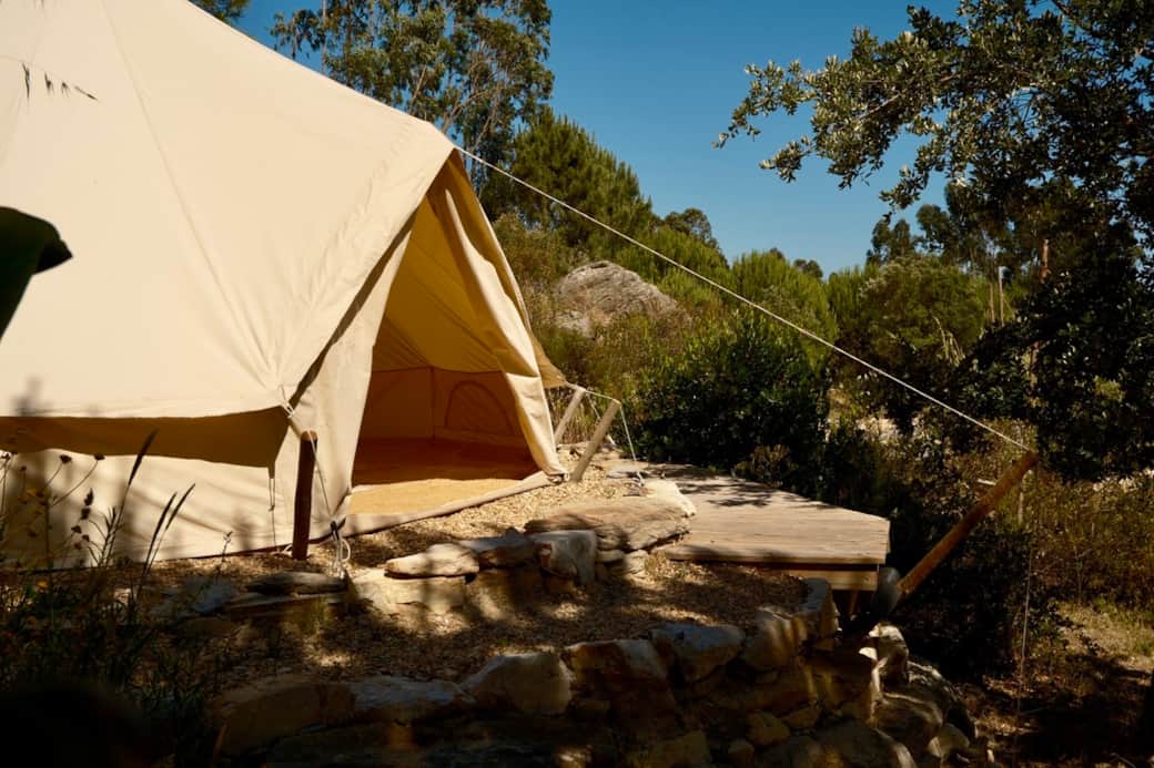 The bell-tents