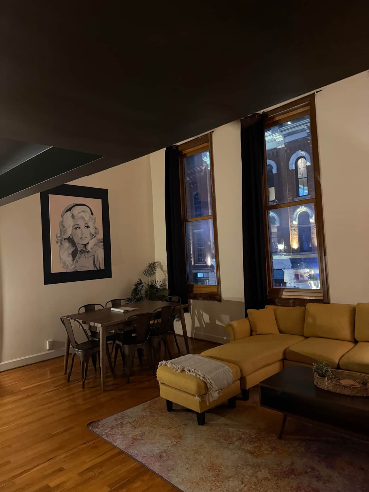 Living Area Loft Unit 7