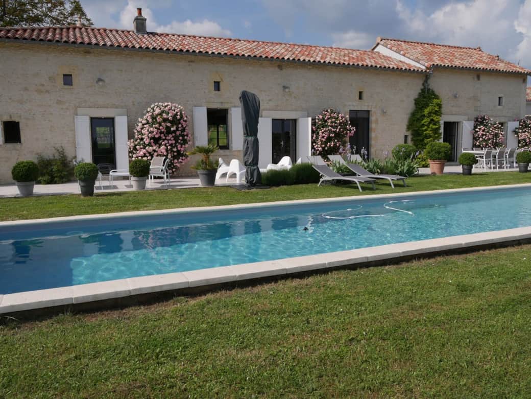 Maison, Terrasse, Piscine