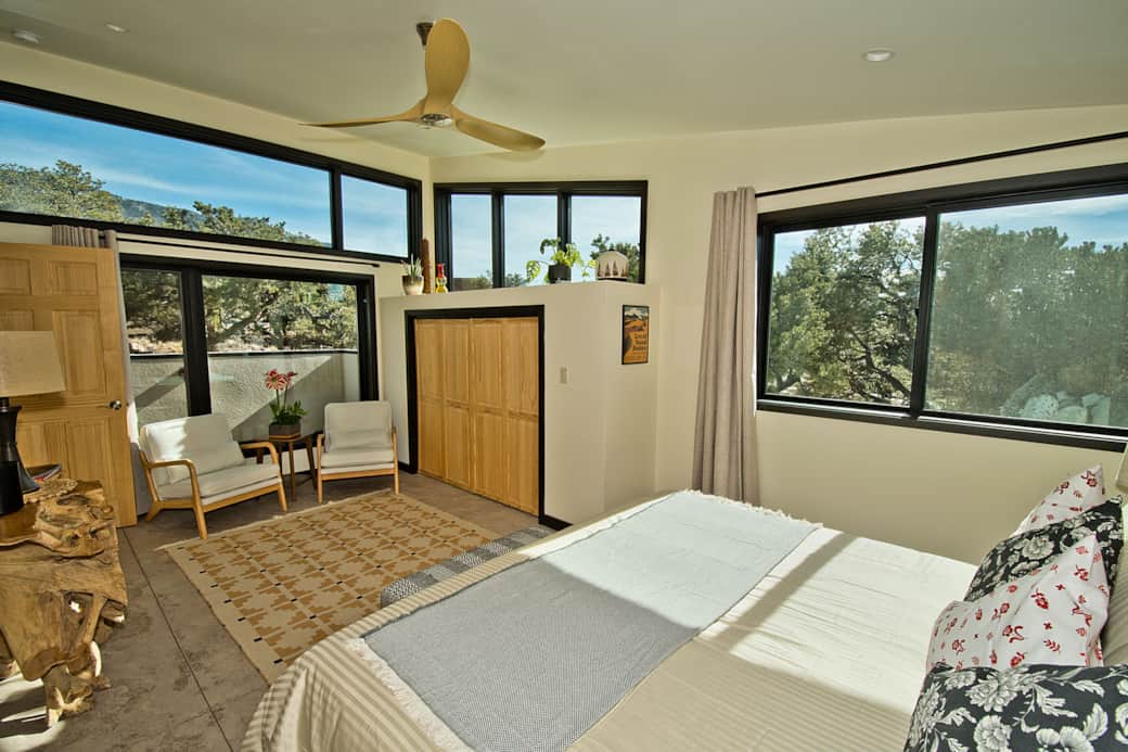 Master Bedroom with Sweeping Mountain Views