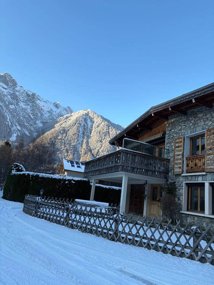 The Nest - a 3 bedroom chalet apartment with private entrance.  Right in the heart of Chamonix Centre.