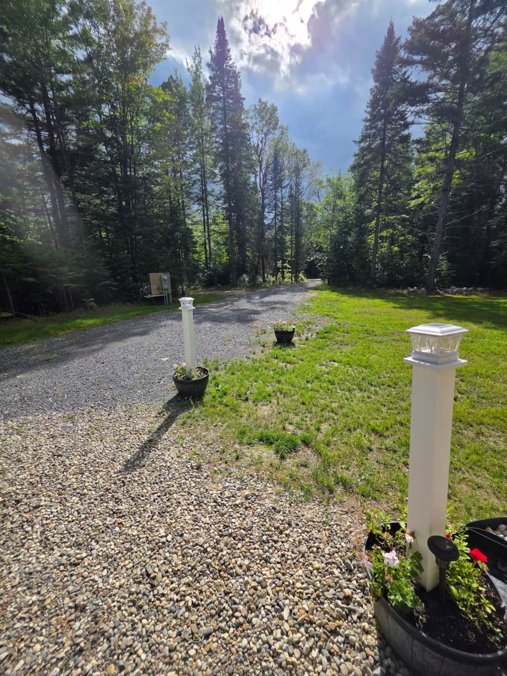 Long Private Driveway