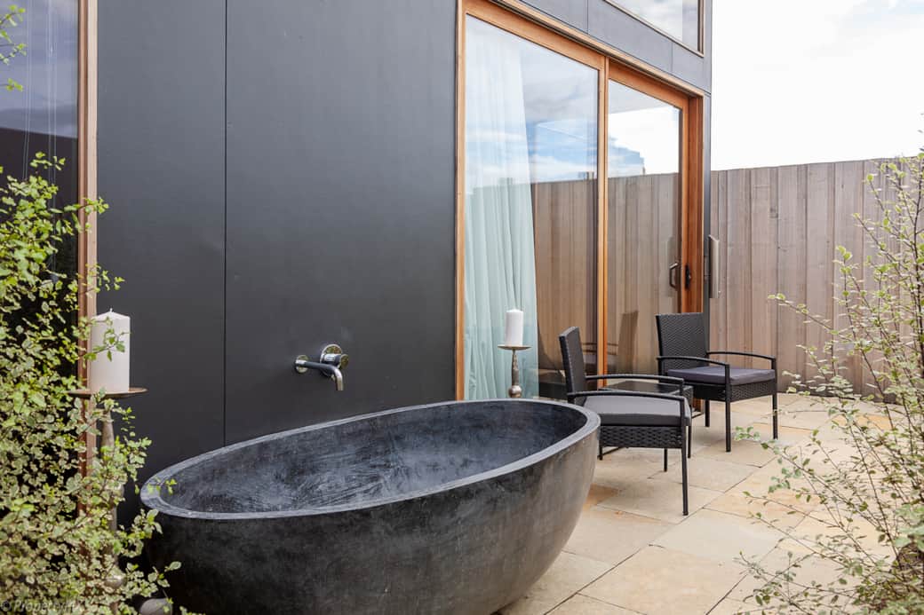 Stone Bath For Two