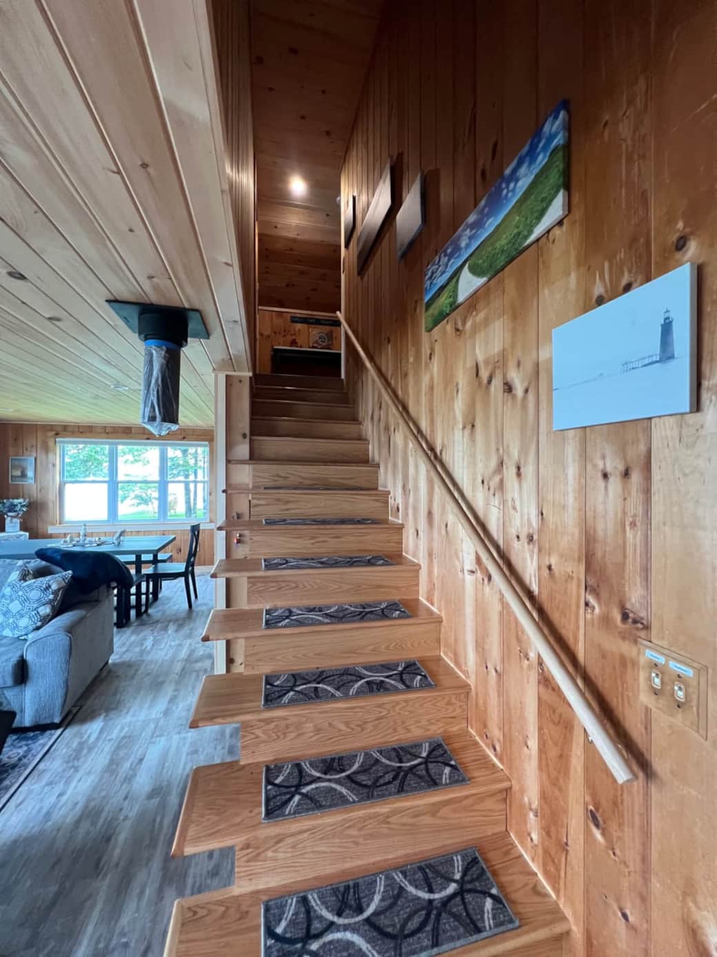 Stairs to 2 Bedrooms Upstairs 