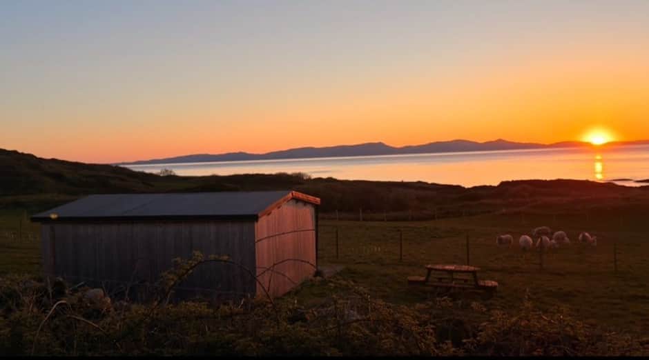 Cabin Sunset