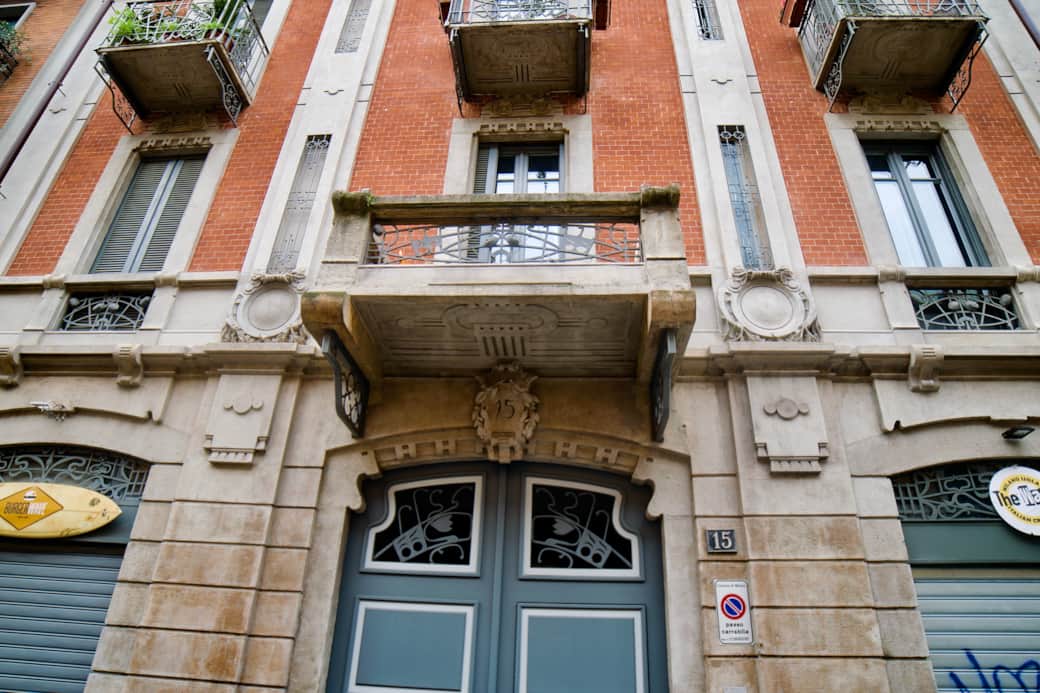 The building