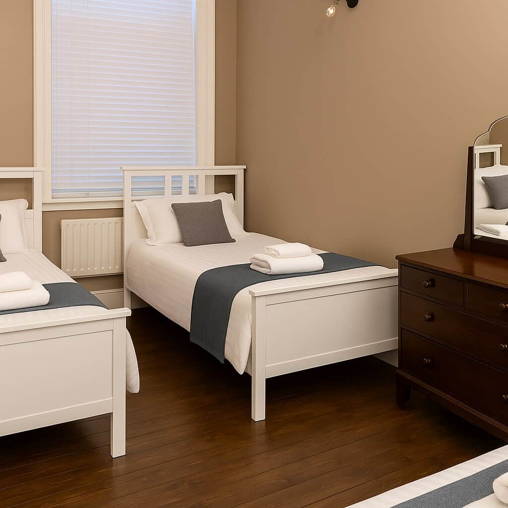 one of the bedrooms 
