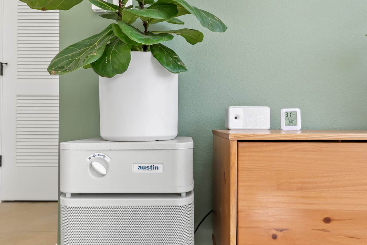 HEPA Air Filter and Awaire Air Quality Monitor | Healthy Home Colorado Springs