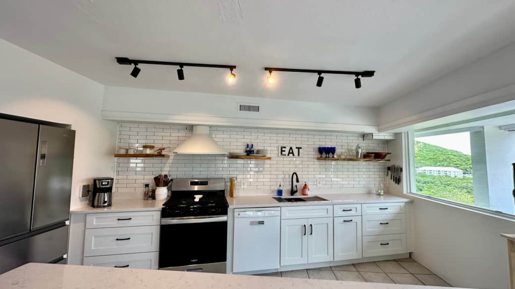 A kitchen with a view!