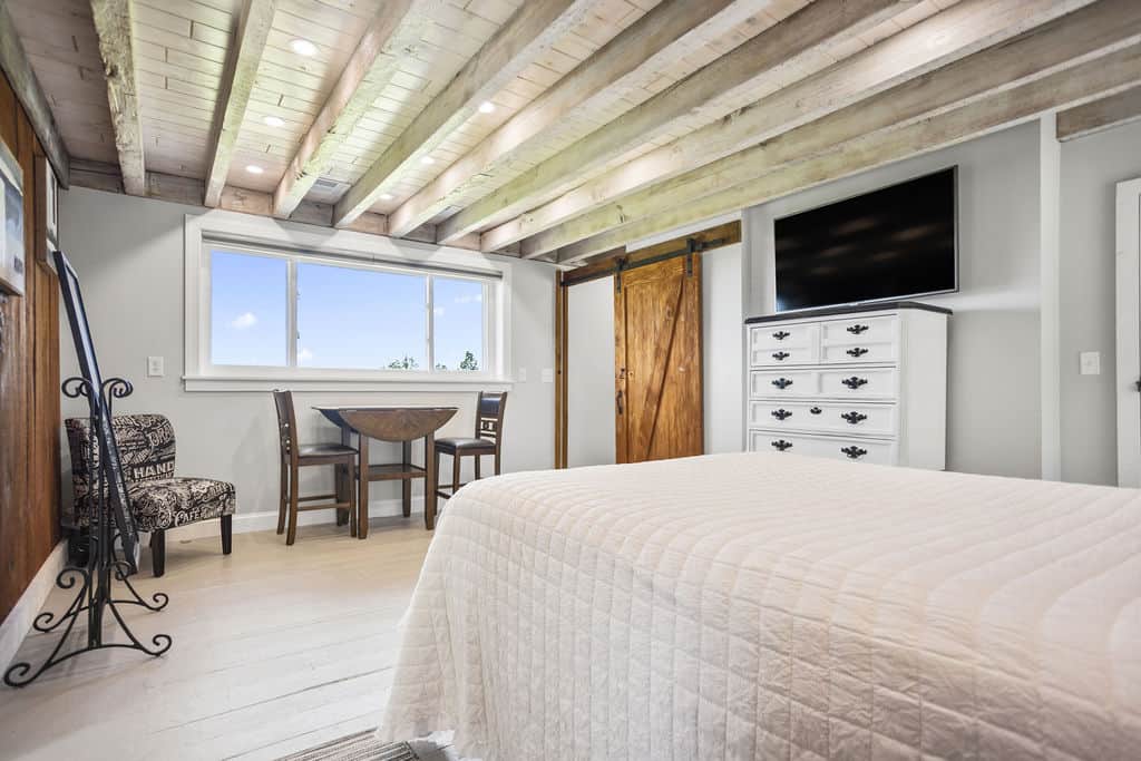 Bedroom 2, second floor, attached bathroom. 