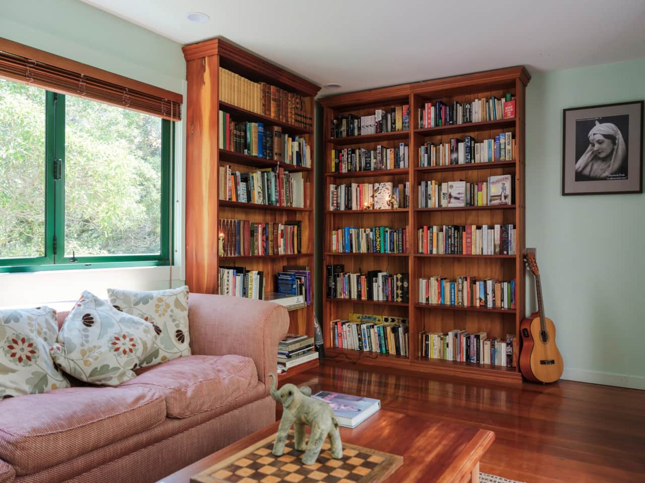 A large book collection