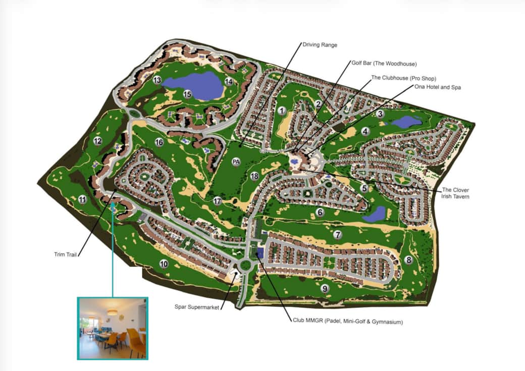 Map of the property location