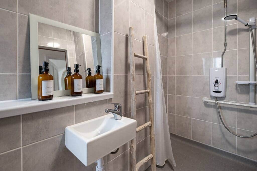 Hand rails for shower room 