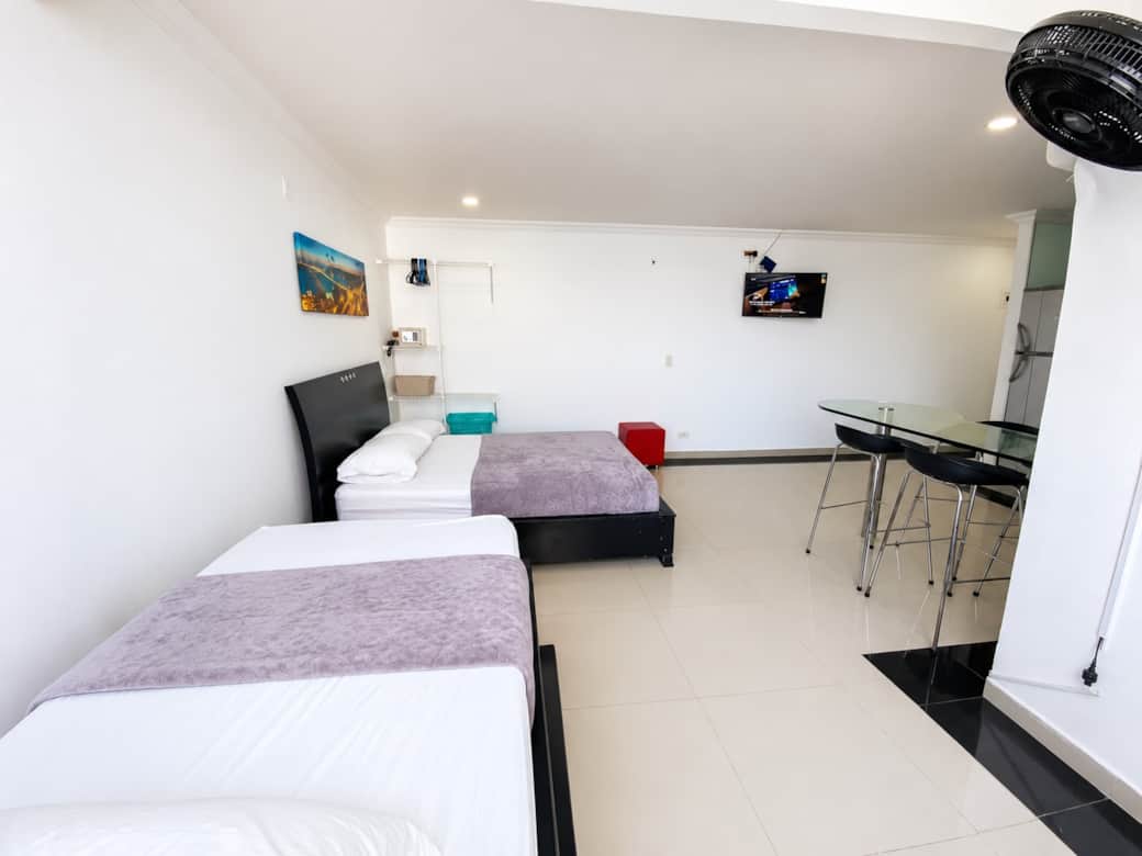 Camas del apartamento